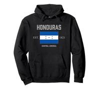 Drapeau National du Honduras Amérique Centrale Est 1821 Sweat à Capuche