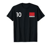 Drapeau National du Maroc numéro 10 Patrimoine de la fierté T-Shirt