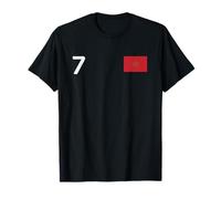 Drapeau National du Maroc numéro 7 Patrimoine de la fierté T-Shirt