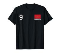 Drapeau National du Maroc Numéro 9 Patrimoine National T-Shirt