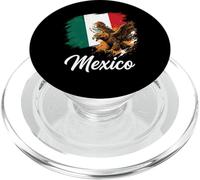 Drapeau National du Mexique Aigle doré PopSockets PopGrip pour MagSafe