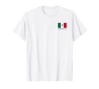 Drapeau National du Mexique Bannière Mexicaine T-Shirt