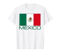 Drapeau National du Mexique Bannière Mexicaine T-Shirt