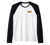 Drapeau National du Sri Lanka Manche Raglan
