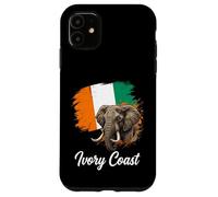 Drapeau National éléphant Côte D'Ivoire Coque pour iPhone 11