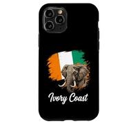 Drapeau National éléphant Côte D'Ivoire Coque pour iPhone 11 Pro