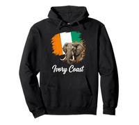 Drapeau National éléphant Côte D'Ivoire Sweat à Capuche