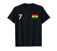 Drapeau National Ghana numéro 7 Country Pride Heritage T-Shirt