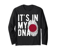 Drapeau National Japonais It's in My DNA Manche Longue