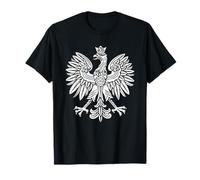 Drapeau national polonais de l'aigle blanc de la Pologne T-Shirt