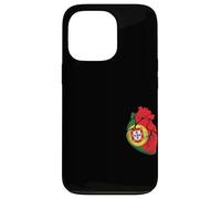 Drapeau National Portugais de Poche cœur du Portugal Fan Heritage Coque pour iPhone 13 Pro