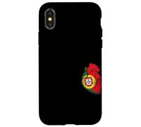 Drapeau National Portugais de Poche cœur du Portugal Fan Heritage Coque pour iPhone X/XS