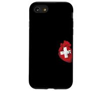 Drapeau National Suisse de Poche Coeur fierté Suisse Patrimoine Coque pour iPhone SE (2020) / 7/8