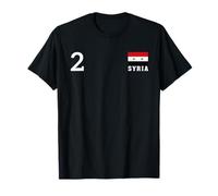 Drapeau National Syrie numéro 2 Patrimoine National T-Shirt