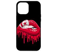 Drapeau National Tunisien pour Femme Lèvres Tunisie Fan Pride Heritage Coque pour iPhone 12 Pro Max