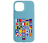 Drapeau Nautique Alphabet International Maritime Signal Drapeaux Coque pour iPhone 15