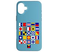 Drapeau Nautique Alphabet International Maritime Signal Drapeaux Coque pour iPhone 16 Plus