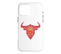 Drapeau Navarre en mosaïque St Fermin Viva San Fermín Coque pour iPhone 16 Pro Max