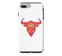 Drapeau Navarre en mosaïque St Fermin Viva San Fermín Coque pour iPhone 7 Plus/8 Plus
