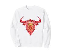 Drapeau Navarre en mosaïque St Fermin Viva San Fermín Sweatshirt