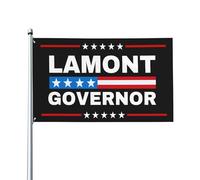 Drapeau Ned Lamont 2026, Ned Lamont candidat au poste de gouverneur du Connecticut, bannière extérieure 90 x 150 cm pour pelouse, porche ou balcon