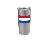 Drapeau néerlandais des Pays-Bas Gobelet isotherme en acier inoxydable double paroi