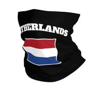 Drapeau Néerlandais des Pays-Bas Homme Femme Echarpe Gaiter Multi-Usage Cache-Col Élastique Décoration Faciale pour Ski Bike Randonnée