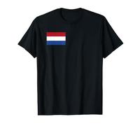 Drapeau néerlandais des Pays-Bas T-Shirt Graphique avec Valeur