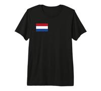 Drapeau néerlandais des Pays-Bas T-Shirt Haut de Gamme