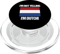 Drapeau néerlandais « I'm Not Yelling » PopSockets PopGrip pour MagSafe
