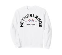 Drapeau néerlandais Pays-Bas Europe du Nord-Ouest Voyage Hollande Sweatshirt