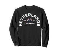 Drapeau néerlandais Pays-Bas Europe du Nord-Ouest Voyage Hollande Sweatshirt