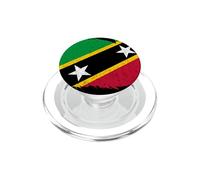 Drapeau névisien Vintage Saint Kitts et Nevis PopSockets PopGrip pour MagSafe