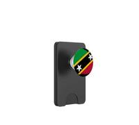 Drapeau névisien Vintage Saint Kitts et Nevis PopSockets PopWallet pour MagSafe