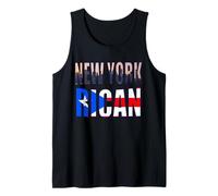 Drapeau New York Rican Heritage Puerto Rico Débardeur