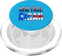 Drapeau New York Rican Heritage Puerto Rico PopSockets PopGrip pour MagSafe