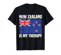 Drapeau « New Zealand is My Therapy » Pride T-Shirt
