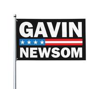 Drapeau Newsom 2028 4x6, Gavin-Newsom candidat à la présidence, bannière pour l'extérieur et l'intérieur du jardin