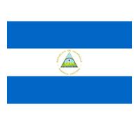 Drapeau Nicaragua (15x10cm) - Sticker/Autocollant