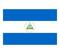 Drapeau Nicaragua (5x3.3cm) - Sticker/Autocollant