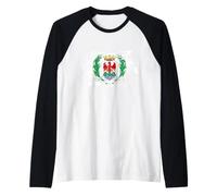 Drapeau Niçois Vintage Cadeau Nice Niçois Niçoise Manche Raglan