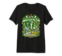 Drapeau nigérian du Jour de l'indépendance du Nigeria Lagos 1er Octobre 1960 T-Shirt Haut de Gamme