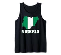 Drapeau nigérian du Nigeria pour Hommes, Femmes, Enfants, Afrique Débardeur