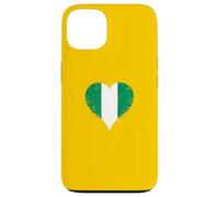 Drapeau Nigérian pour Expatriés Nigérian ou Fier Nigérian Coque pour iPhone 13
