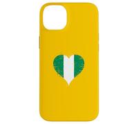 Drapeau Nigérian pour Expatriés Nigérian ou Fier Nigérian Coque pour iPhone 14 Plus