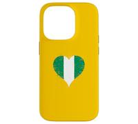 Drapeau Nigérian pour Expatriés Nigérian ou Fier Nigérian Coque pour iPhone 14 Pro