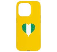 Drapeau Nigérian pour Expatriés Nigérian ou Fier Nigérian Coque pour iPhone 15 Pro