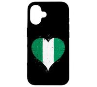 Drapeau Nigérian pour Expatriés Nigérian ou Fier Nigérian Coque pour iPhone 16