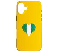 Drapeau Nigérian pour Expatriés Nigérian ou Fier Nigérian Coque pour iPhone 16 Plus