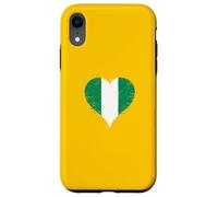 Drapeau Nigérian pour Expatriés Nigérian ou Fier Nigérian Coque pour iPhone XR